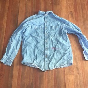 Denim L.L. Bean shirt